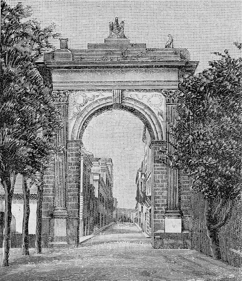 Noto – Porta Nazionale (xilografia)