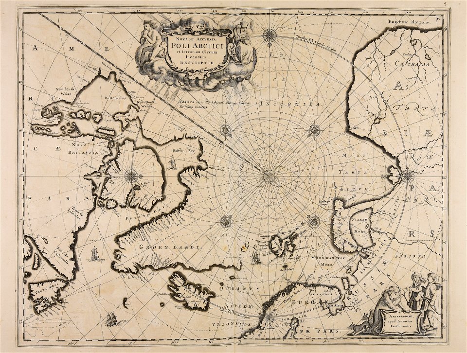 Noua et accurata poli arctici et terrarum circum iacentium descriptio - CBT 5871038
