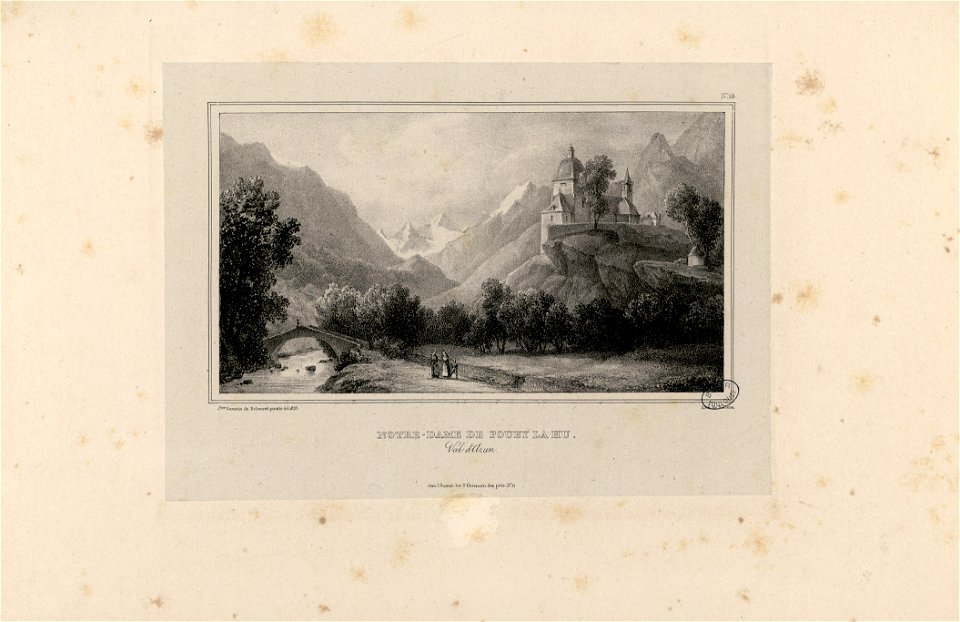 Notre-Dame de Pouey La Hu (i.e. Pouey-Lahun) (Val d'Azun) - Fonds Ancely - B315556101 A SARAZINDEBELMONT 016