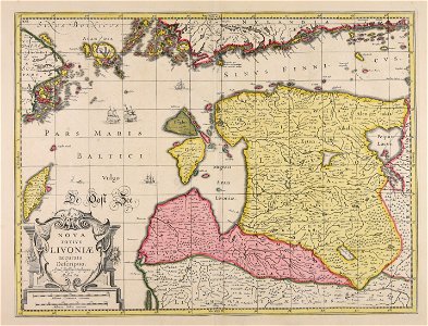 Noua totius Liuoniae accurata descriptio - CBT 5871932