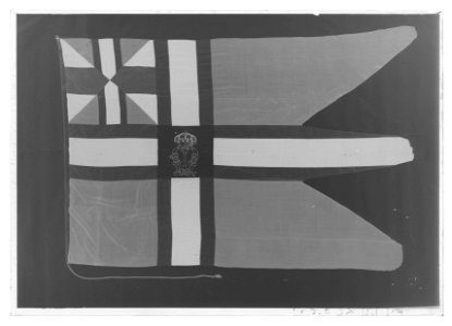 Norsk flagga - Livrustkammaren - 18687-negative