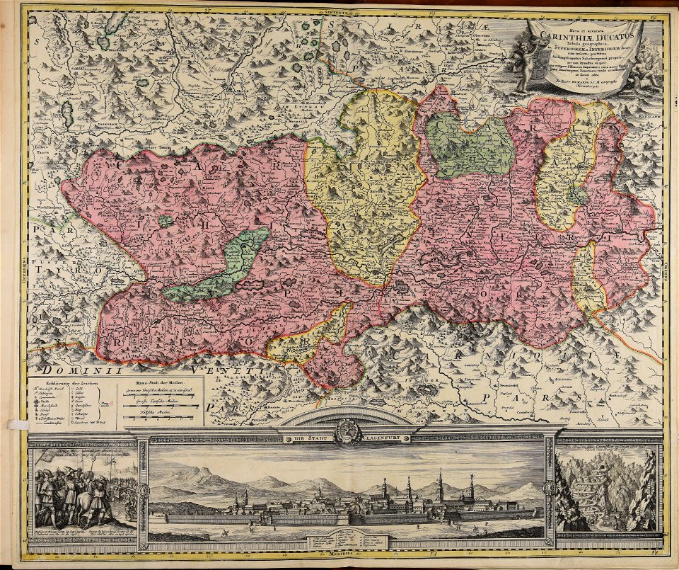 Nova et accurata Carinthiae ducatus tabula geographica - CBT 5878278