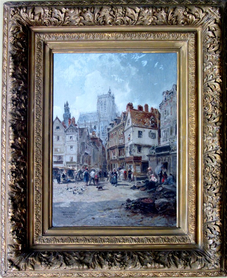 Noël, Jules - Feria normanda. Abbeville -1872 ost fRF01