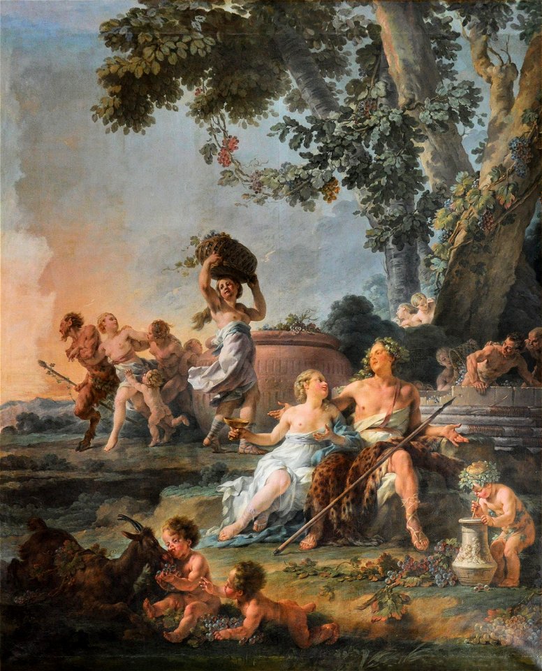 Noël Hallé - Les Vendanges ou l'Automne - 1776