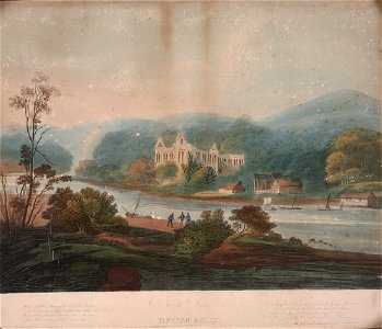 North View of Tintern Abbey. Free illustration for personal and commercial use.