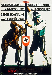 NSDAP Volksgemeinschaft NS VOLKSWOHLFAHRT