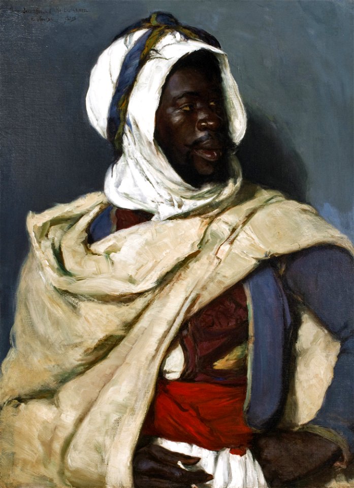 Elizabeth Nourse - Head of an Algerian