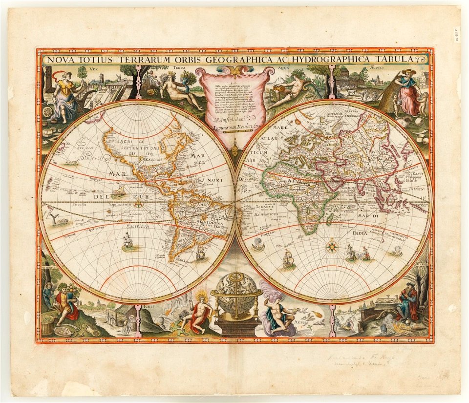 Nova totius terrarum orbis geographica