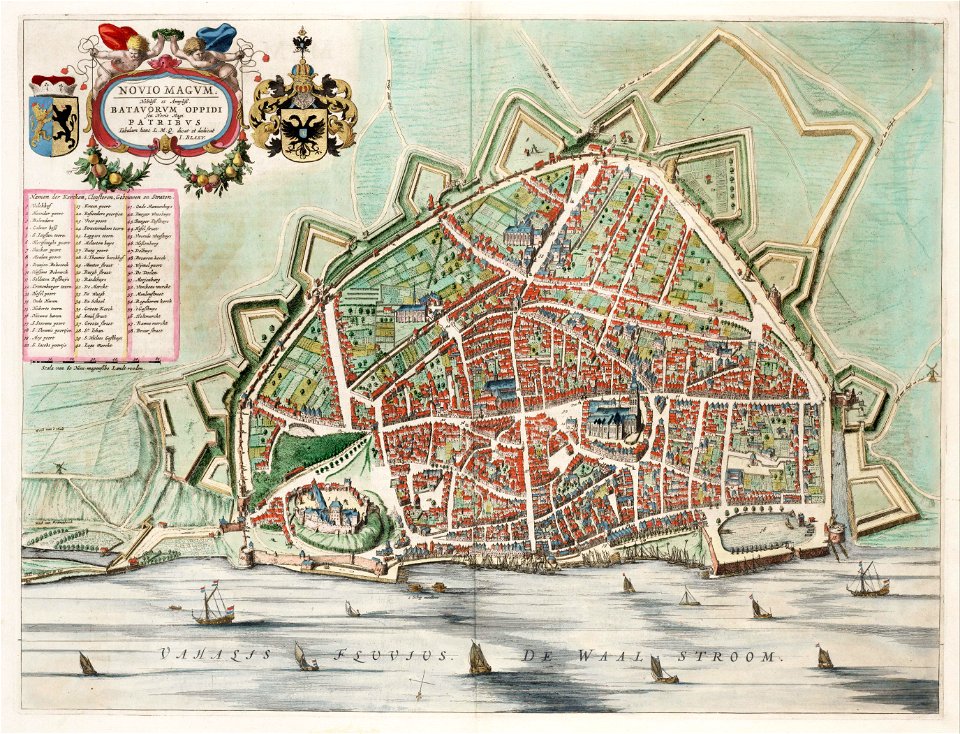 Novio Magum - Nijmegen (J.Blaeu, 1649)