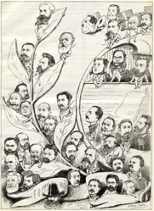 Nouveau conseil municipal de Paris (Charivari, 1890-05-22) 1