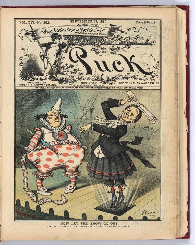 Now let the show go on! - F. Opper. LCCN2011661827