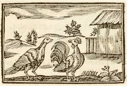 Nouveau syllabaire ingenieux, composé des fables d'Esope, tirées du Labyrinthe de Versailles (page 66 crop)