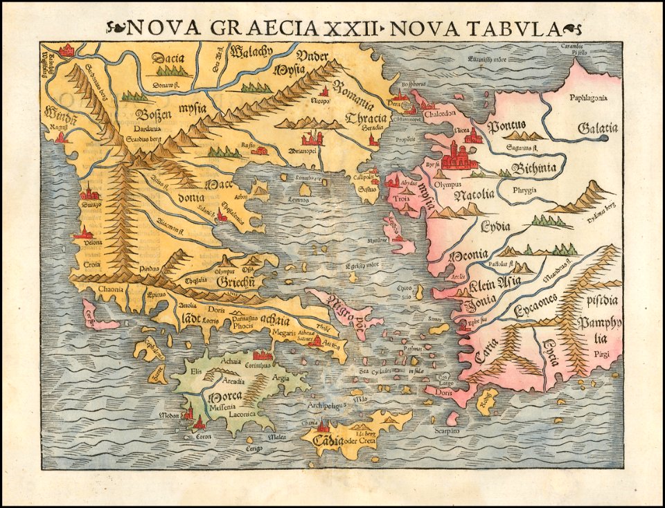 Nova Graecia XXII Nova Tabula