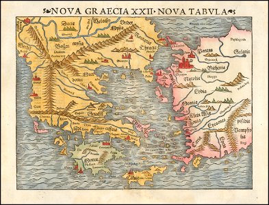 Nova Graecia XXII Nova Tabula