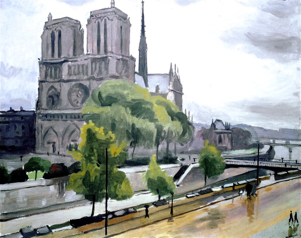 Notre Dame, Grey Weather Albert Marquet