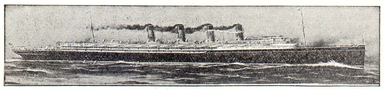 NSRW Steamship Lusitania