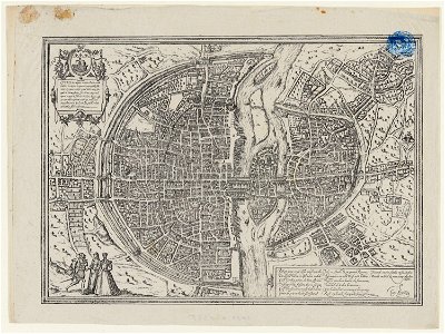 Notre-Dame de Paris, Livre troisième - Le plus ancien plan de Paris - Paris Musées