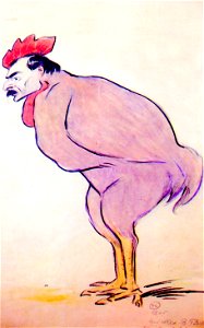 NSPetrescuGaina - Autocaricatura (1905)