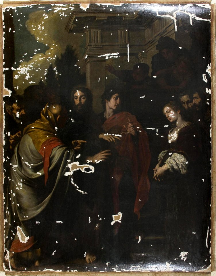 Novelli Christ and the Woman Taken in Adultery