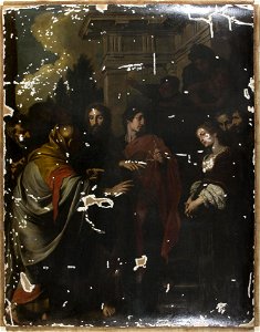 Novelli Christ and the Woman Taken in Adultery
