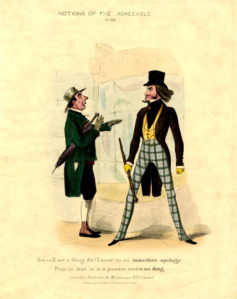 Notions of the agreeable (BM 1952,0517.100)
