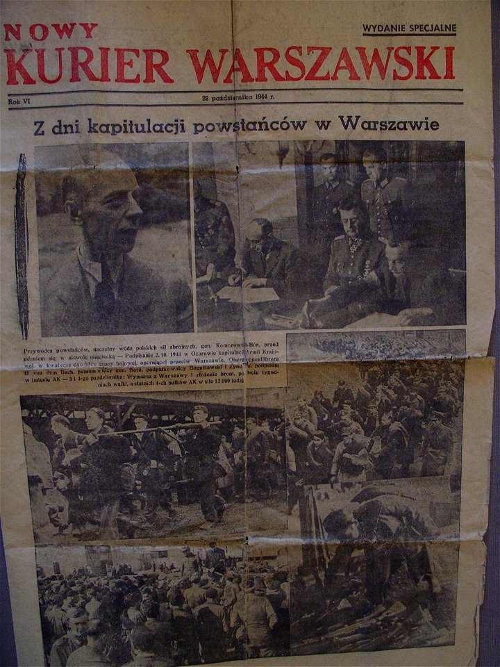 Nowy Kurier Warszawski 1944-10-28 s. 1