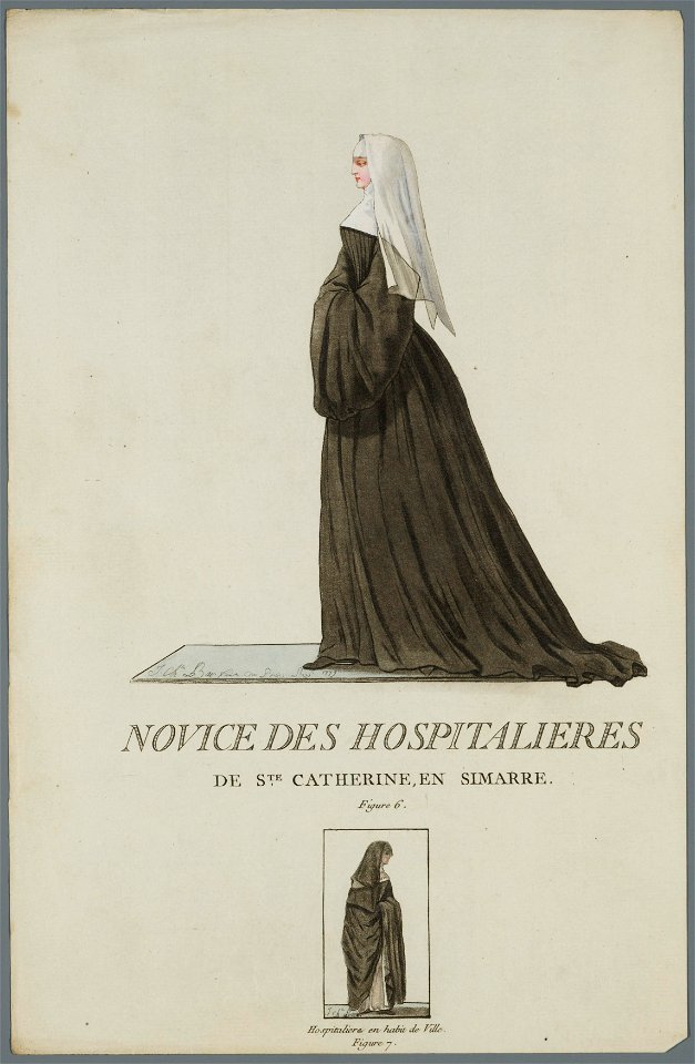 Novice des Hospitalières de Sainte Catherine, objectnr A 16311