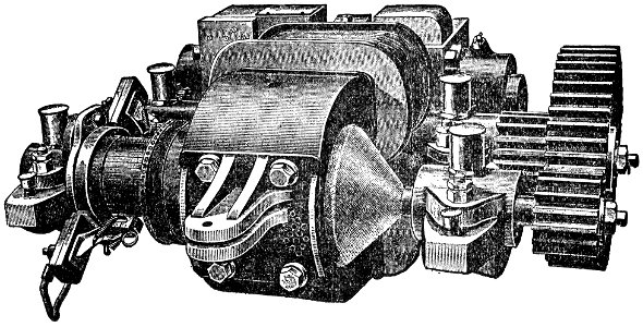 NSRW A Street-Car Motor. Free illustration for personal and commercial use.