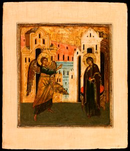 Novgorod (École de la Russie du Nord) - L'Annonciation - PPP4911 - Musée des Beaux-Arts de la ville de Paris