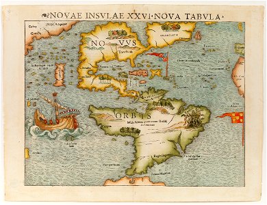 Novae Insulae Nova Tabula (New Map of the New World)