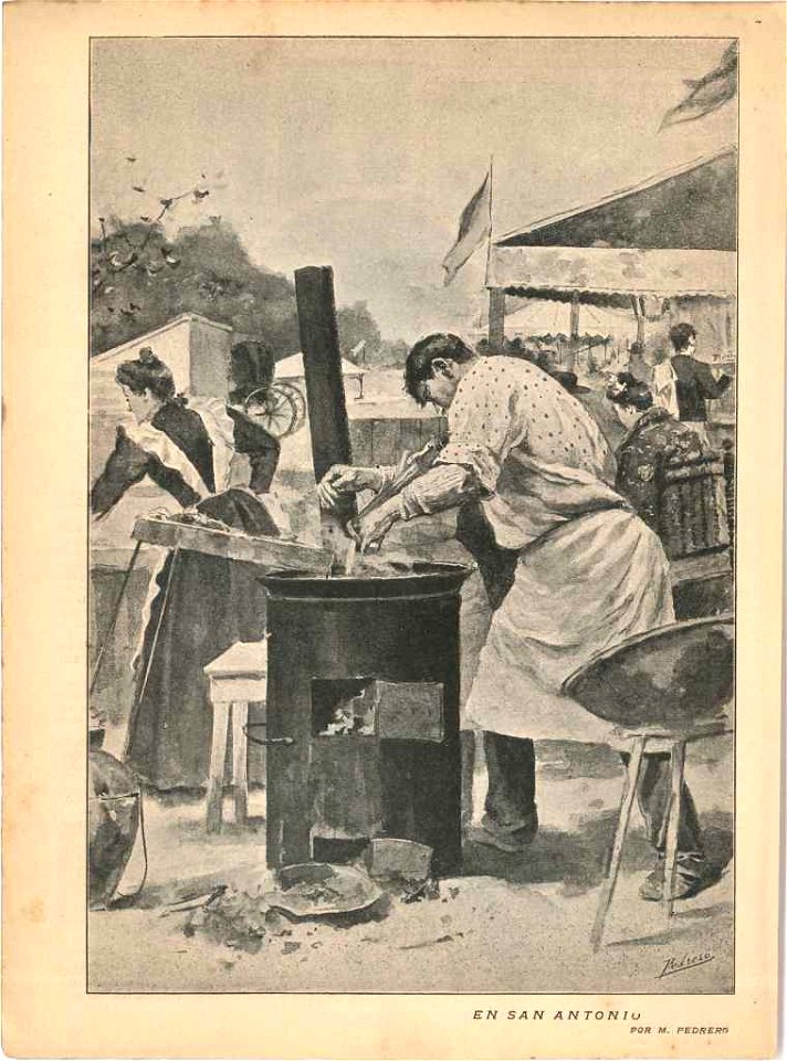 Nuevo Mundo, en San Antonio, May 24th 1899, by Mariano Pedrero