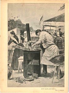 Nuevo Mundo, en San Antonio, May 24th 1899, by Mariano Pedrero