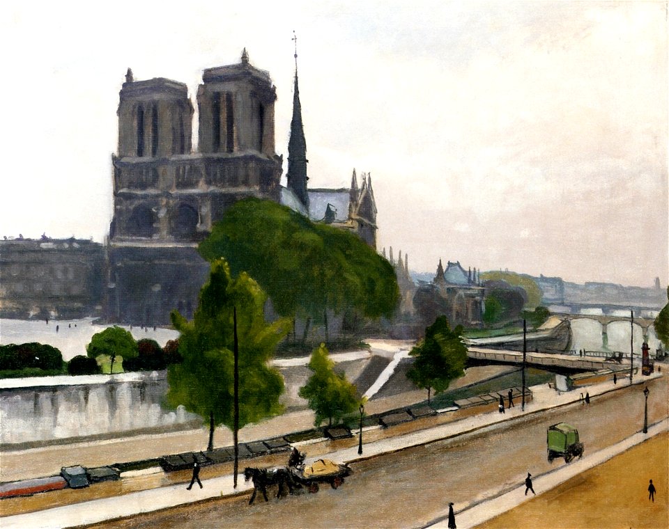 Notre-Dame de Paris Albert Marquet (1922)
