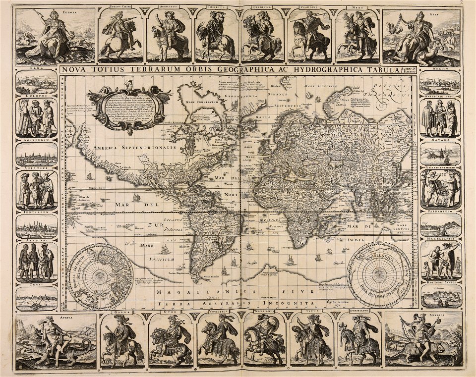 Nova totius terrarum orbis geographica ac hydrographica tabula - CBT 5871006