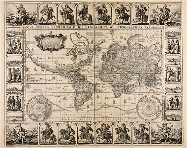 Nova totius terrarum orbis geographica ac hydrographica tabula - CBT 5871006