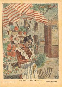 Nuevo Mundo, Rambla de Barcelona, May 23rd 1900, cover by Mariano Pedrero