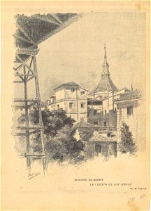 Nuevo Mundo, la Cuesta de los Ciegos, 1900, by Mariano Pedrero