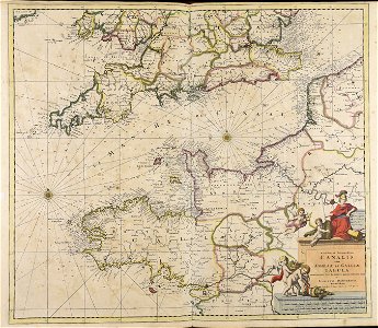 Novissima et accuratissima Canalis inter Angliae et Galliae tabula cum omnibus... - CBT 6604599