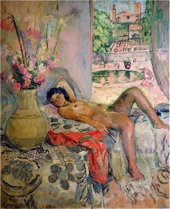 Nude portrait by Henri Lebasque