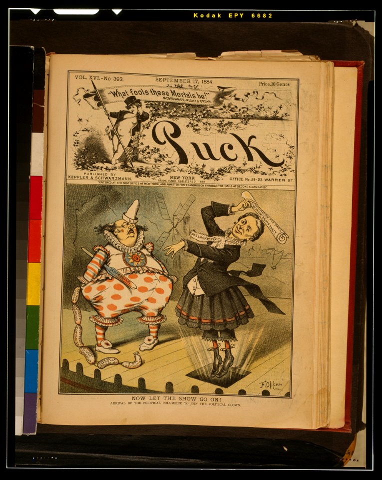 Now let the show go on! - F. Opper. LCCN2002719538
