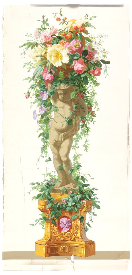 Ornament - Panel, Decor galerie de Flore, 1856–57 (CH 18639357)