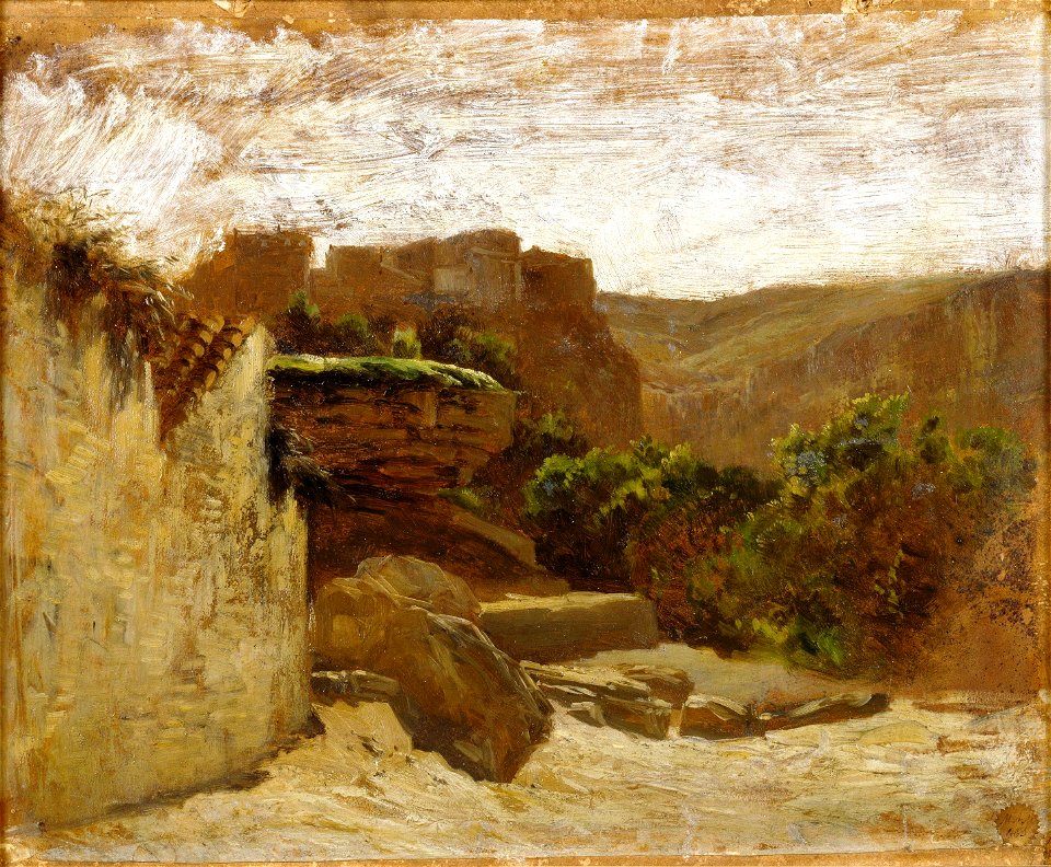 Nuévalos, en Aragón (Museo del Prado)