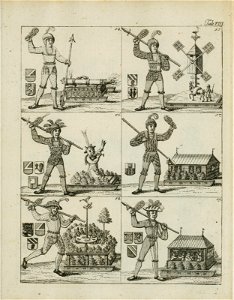 Nuernbergisches Schoenbart-Buch und Gesellenstechen Tafel 8