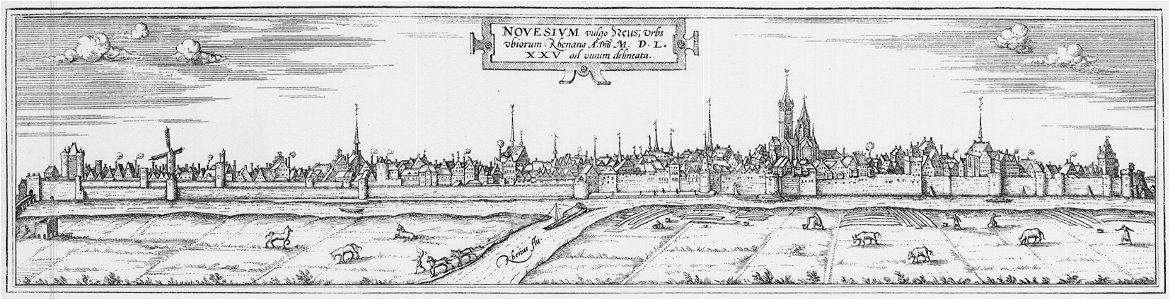 Novesium vulgo Neus (Neuss 1575)