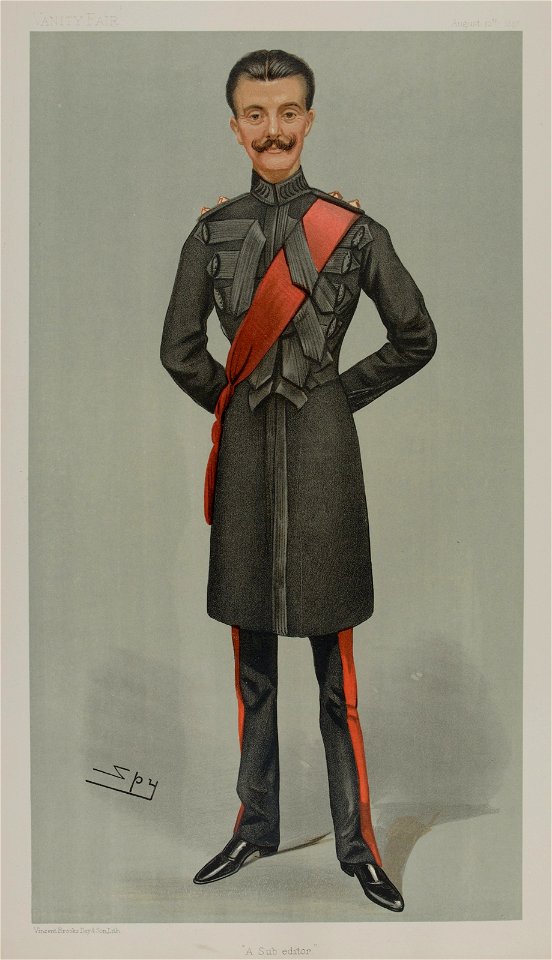 George Colborne Nugent Vanity Fair 12 August 1897