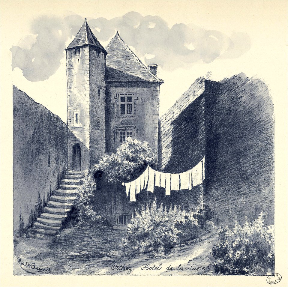 Orthez, hôtel de la Lune - Fonds Ancely - B315556101 A SAINTMARTIN 024