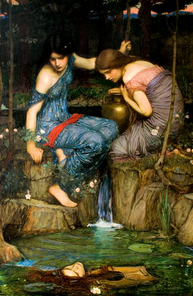 Nymphs finding the Head of Orpheus