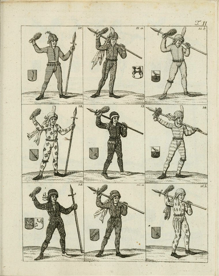 Nuernbergisches Schoenbart-Buch und Gesellenstechen Tafel 2