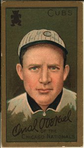 Orval Overall, Chicago Cubs, baseball card portrait LCCN2008677465