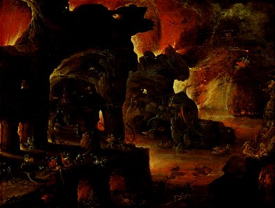Orpheus in the Underworld by Roelant Savery Kunsthistorisches Museum Wien Gemäldegalerie 973